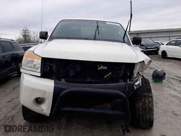 2012 Nissan Titan S with VIN 1N6AA0EJ4CN307050, listed as a Copart auction lot 43375035 with Not Provided miles and Salvage Title. Bid and sale history available at carsss.com. Image 5.