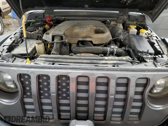 2021 Jeep Gladiator Rubicon с VIN 1C6JJTBM5ML541530, выставлен на аукционе Copart как лот 82661554 с пробегом 55 539 миль миль и Списание • Salvage title. История ставок и продаж доступна на DreamBid. Изображение 12.