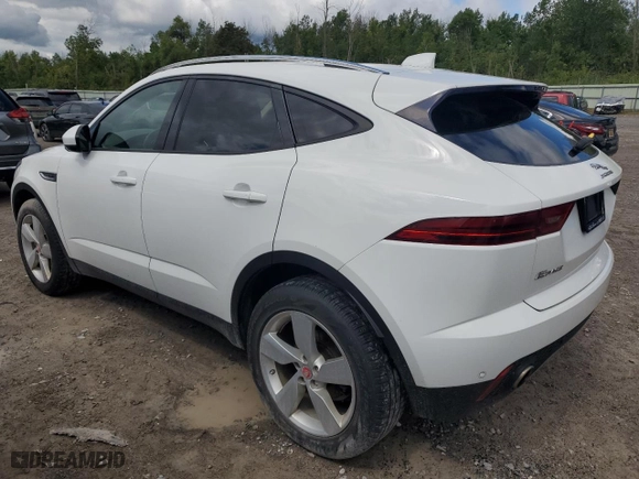 2019 Jaguar E-PACE S with VIN SADFJ2FX4K1Z63282, listed as a Copart auction lot 67378534 with 32,387 mi miles and Salvage Title. Bid and sale history available at carsss.com. Image 2.
