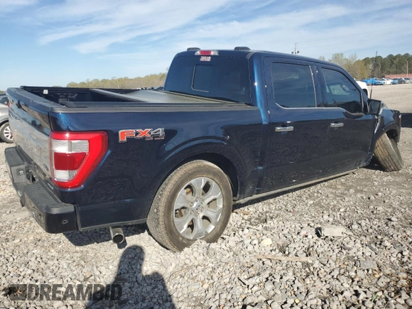 2023 Ford F-150 XL с VIN 1FTFW1E89PFB18889, выставлен на аукционе Copart как лот 50166055 с пробегом 60 896 миль миль и Списание • Salvage title. История ставок и продаж доступна на DreamBid. Изображение 3.