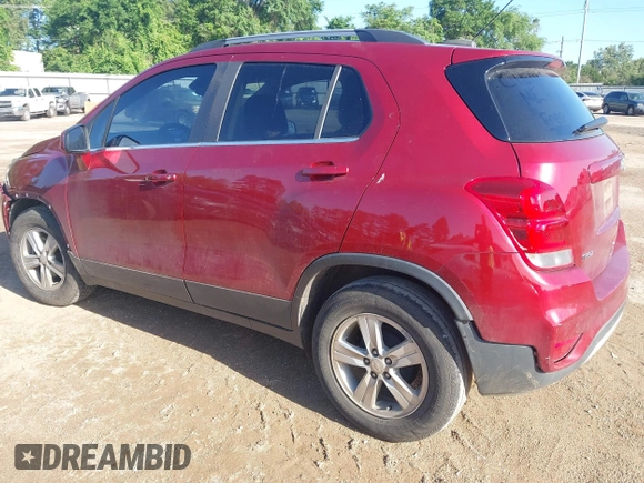 2018 Chevrolet Trax LT with VIN 3GNCJLSB7JL168143, listed as a IAAI auction lot 42088555 with 94,234 mi miles. Bid and sale history available at carsss.com. Image 3.