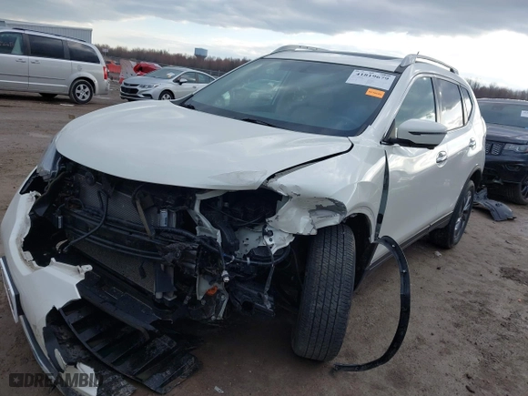 2016 Nissan Rogue SV with VIN 5N1AT2MV5GC896880, listed as a IAAI auction lot 41819679 with 97,445 mi miles. Bid and sale history available at carsss.com. Image 18.