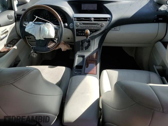 2010 Lexus RX 350 with VIN 2T2ZK1BA9AC028010, listed as a Copart auction lot 49230465 with 60,334 mi miles and Salvage Title. Bid and sale history available at carsss.com. Image 8.