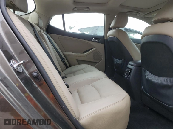 2013 Kia Optima EX with VIN 5XXGN4A77DG199460, listed as a Copart auction lot 53984215 with 78,612 mi miles and Salvage Title. Bid and sale history available at carsss.com. Image 10.