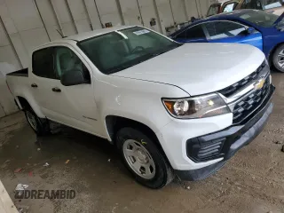 2021 Chevrolet Colorado 2WD Work Truck with VIN 1GCGSBEA2M1175856, listed as a Copart auction lot 55280735 with 93,946 mi miles and Clean title. Bid and sale history available at DreamBid. Image 4.