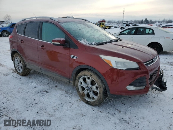 2014 Ford Escape Titanium with VIN 1FMCU9J91EUD74390, listed as a Copart auction lot 87719005 with 251,315 mi miles and Clean Title. Bid and sale history available at carsss.com. Image 4.