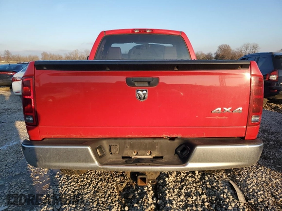 2006 Dodge 1500 SLT with VIN 1D7HU162X6J205565, listed as a Copart auction lot 81884334 with 170,387 mi miles and Salvage Title. Bid and sale history available at DreamBid. Image 6.