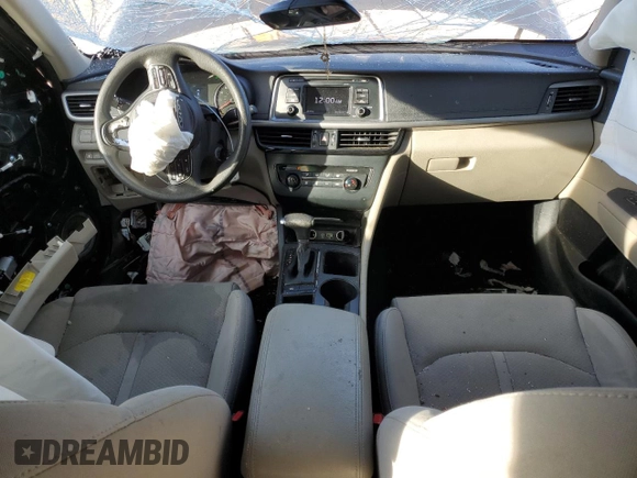 2016 Kia Optima LX with VIN 5XXGT4L37GG069425, listed as a Copart auction lot 46176795 with 135,950 mi miles and Salvage Title. Bid and sale history available at carsss.com. Image 8.