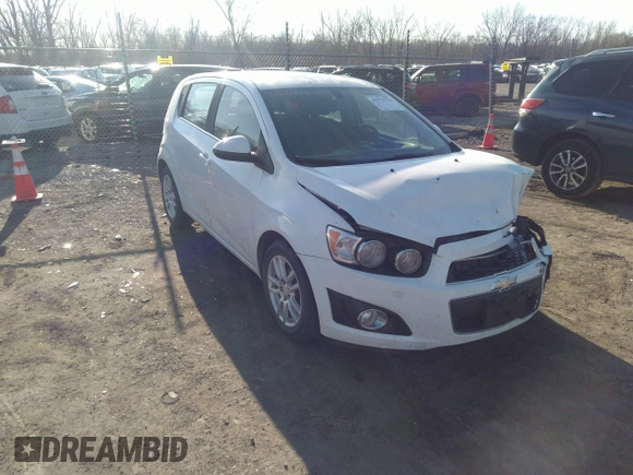 2014 Chevrolet Sonic LT with VIN 1G1JC6SH6E4172219, listed as a IAAI auction lot 41771776 with 71,054 mi miles. Bid and sale history available at carsss.com. Image 1.