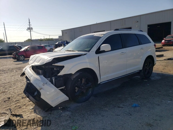 2020 Dodge Journey Crossroad with VIN 3C4PDCGB8LT269933, listed as a Copart auction lot 53468635 with 134,731 mi miles and Non Repairable. Bid and sale history available at carsss.com. Image 1.