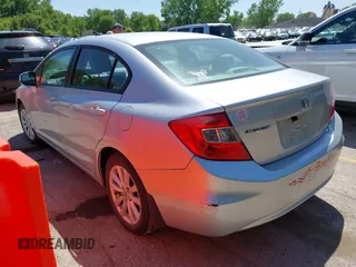 2012 Honda Civic EX-L with VIN 19XFB2F95CE048370, listed as a IAAI auction lot 42209529 with 112,700 mi miles and . Bid and sale history available at DreamBid. Image 3.