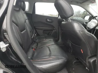 2018 Jeep Compass Trailhawk with VIN 3C4NJDDBXJT187550, listed as a Copart auction lot 44202325 with 108,579 mi miles and Salvage Title. Bid and sale history available at carsss.com. Image 11.