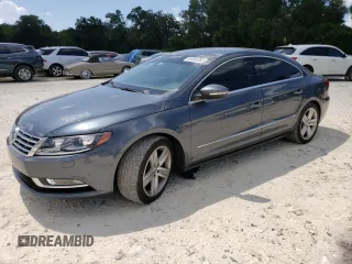 2015 Volkswagen CC R-Line with VIN WVWBP7AN8FE819258, listed as a Copart auction lot 61005363 with 92,997 mi miles. Bid and sale history available at carsss.com. Image 1.