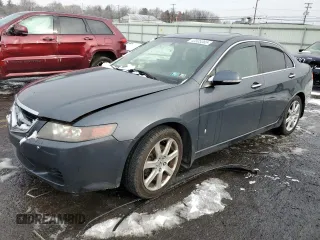 2004 Acura TSX z VIN JH4CL96894C013094, wystawiony jako Copart lot #43505365 z przebiegiem 148 259 mil mil oraz Szkoda całkowita • Salvage title. Historia ofert i sprzedaży dostępna na DreamBid. Obrazek 1.