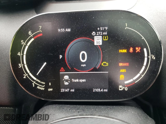 2022 MINI Countryman Cooper S with VIN WMZ83BR08N3N90446, listed as a Copart auction lot 47821885 with 23,147 mi miles and Salvage title. Bid and sale history available at DreamBid. Image 9.