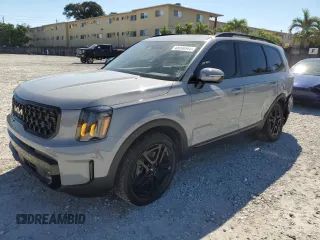 2024 Kia Telluride SX X-Line with VIN 5XYP5DGC5RG429097, listed as a Copart auction lot 45996945 with 20,071 mi miles and Salvage Title. Bid and sale history available at carsss.com. Image 1.