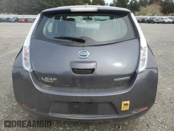 2013 Nissan LEAF SL with VIN 1N4AZ0CP8DC403026, listed as a Copart auction lot 52193775 with 34,712 mi miles and Clean Title. Bid and sale history available at DreamBid. Image 6.