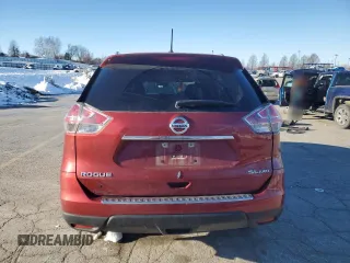 2016 Nissan Rogue S with VIN 5N1AT2MV1GC740366, listed as a Copart auction lot 88137305 with 76,605 mi miles and Salvage Title. Bid and sale history available at DreamBid. Image 6.
