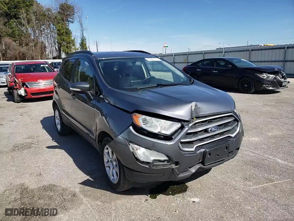 2019 Ford EcoSport SE with VIN MAJ3S2GE8KC304849, listed as a Copart auction lot 45884705 with 107,105 mi miles and Salvage Title. Bid and sale history available at carsss.com. Image 12.