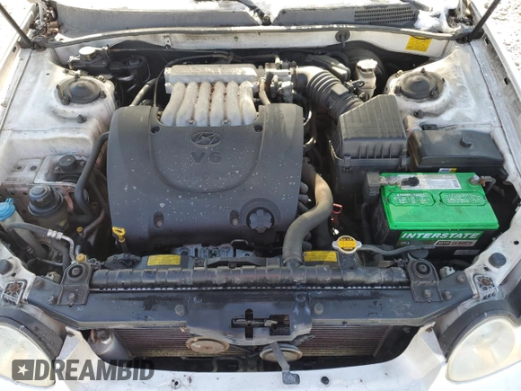 2003 Hyundai Sonata GLS with VIN KMHWF35H53A848507, listed as a Copart auction lot 51695225 with 106,863 mi miles and Salvage Title. Bid and sale history available at carsss.com. Image 11.