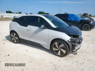 2017 BMW i3 with VIN WBY1Z8C38HV894714, listed as a Copart auction lot 57520835 with 45,860 mi miles and Salvage title. Bid and sale history available at DreamBid. Image 4.