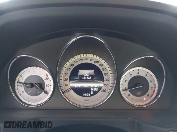 2013 Mercedes-Benz GLK with VIN WDCGG5HBXDG016369, listed as a IAAI auction lot 40325129 with 121,422 mi miles. Bid and sale history available at carsss.com. Image 7.