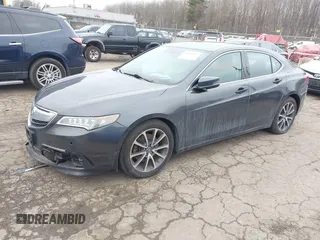2015 Acura TLX Advance z VIN 19UUB3F73FA001830, wystawiony jako IAAI lot #41694317 z przebiegiem 172 188 mil mil oraz . Historia ofert i sprzedaży dostępna na DreamBid. Obrazek 18.