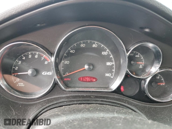 2008 Pontiac G6 z VIN 1G2ZG57B884225041, wystawiony jako Copart lot #57788735 z przebiegiem 112 964 mil mil oraz Szkody całkowita. Historia ofert i sprzedaży dostępna na DreamBid. Obrazek 9.