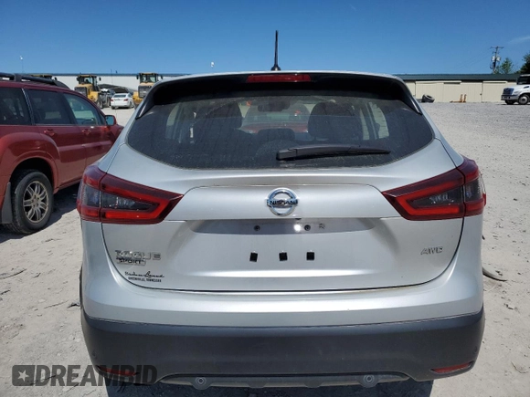 2021 Nissan Rogue S with VIN JN1BJ1AW6MW438168, listed as a Copart auction lot 52534405 with 82,068 mi miles and Salvage title. Bid and sale history available at DreamBid. Image 6.