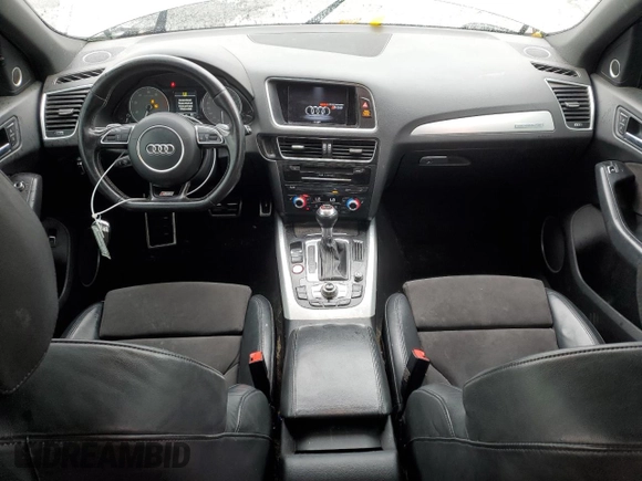 2017 Audi SQ5 Premium Plus with VIN WA1CCAFP2HA045617, listed as a Copart auction lot 77871754 with 109,057 mi miles and Salvage title. Bid and sale history available at DreamBid. Image 8.
