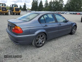 2001 BMW 3 Series 325i with VIN WBAAV33421FU88529, listed as a Copart auction lot 68473354 with 158,806 mi miles and Salvage Title. Bid and sale history available at carsss.com. Image 3.