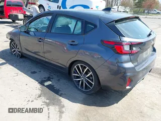 2024 Subaru Impreza Special Sports with VIN JF1GUAFC6R8358976, listed as a IAAI auction lot 42091271 with 6,747 mi miles and . Bid and sale history available at DreamBid. Image 3.