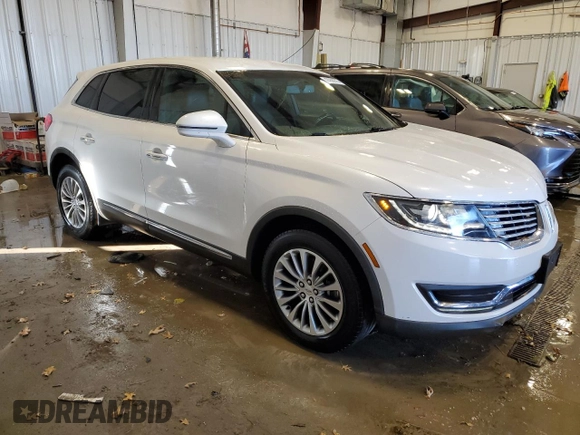 2016 Lincoln MKX Select with VIN 2LMTJ8KR8GBL20731, listed as a Copart auction lot 43358915 with 115,525 mi miles and Clean Title. Bid and sale history available at DreamBid. Image 4.