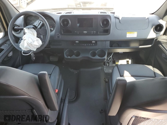 2024 Mercedes-Benz Sprinter with VIN W1Z4NFHY4RP668167, listed as a Copart auction lot 69724604 with 2,342 mi miles and Salvage Title. Bid and sale history available at DreamBid. Image 8.