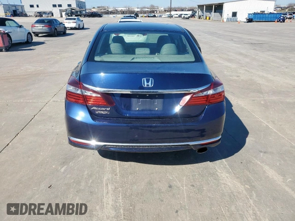 2016 Honda Accord LX with VIN 1HGCR2F37GA210682, listed as a Copart auction lot 48487085 with 177,944 mi miles and Salvage Title. Bid and sale history available at DreamBid. Image 6.