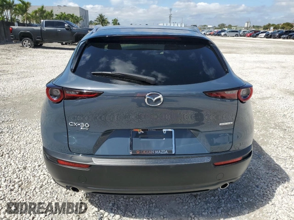 2024 Mazda CX-30 2.5 S Carbon Edition with VIN 3MVDMBCMXRM673483, listed as a Copart auction lot 46810935 with 3,047 mi miles and Salvage Title. Bid and sale history available at carsss.com. Image 6.