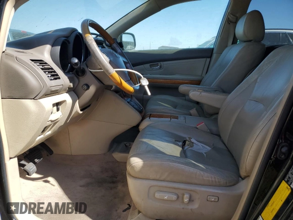 2004 Lexus RX 330 with VIN 2T2HA31U24C002181, listed as a Copart auction lot 54564905 with 189,748 mi miles and Salvage Title. Bid and sale history available at DreamBid. Image 7.