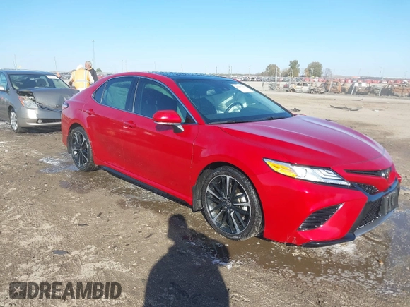 2020 Toyota Camry XSE with VIN 4T1K61AK9LU393745, listed as a IAAI auction lot 40965358 with 51,120 mi miles and . Bid and sale history available at DreamBid. Image 1.