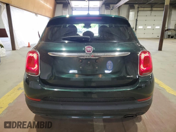 2016 FIAT 500X Lounge z VIN ZFBCFYDT6GP500506, wystawiony jako Copart lot #57641575 z przebiegiem 55 274 mil mil oraz Szkody całkowita. Historia ofert i sprzedaży dostępna na DreamBid. Obrazek 6.
