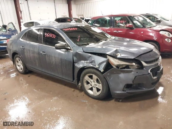 2014 Chevrolet Malibu LS with VIN 1G11B5SL1EF238343, listed as a IAAI auction lot 41615650 with 72,776 mi miles. Bid and sale history available at carsss.com. Image 1.
