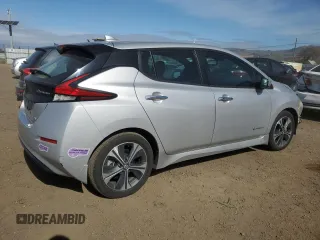 2018 Nissan LEAF S z VIN 1N4AZ1CP5JC306884, wystawiony jako Copart lot #46136825 z przebiegiem 30 423 mil mil oraz Szkoda całkowita • Salvage title. Historia ofert i sprzedaży dostępna na DreamBid. Obrazek 3.