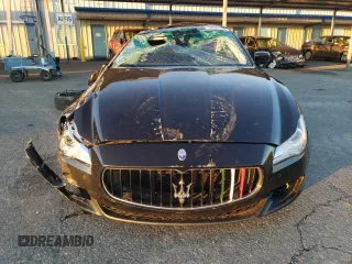 2016 Maserati Quattroporte S with VIN ZAM56RPA7G1181976, listed as a Copart auction lot 44589365 with 0 mi miles and Salvage Title. Bid and sale history available at carsss.com. Image 5.