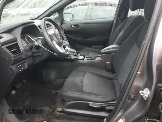 2021 Nissan LEAF SV with VIN 1N4AZ1CV0MC553409, listed as a Copart auction lot 68098454 with 23,080 mi miles and Salvage title. Bid and sale history available at DreamBid. Image 7.