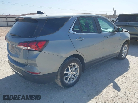 2023 Chevrolet Equinox LT with VIN 3GNAXKEG7PS208307, listed as a IAAI auction lot 41846548 with 47,543 mi miles and . Bid and sale history available at carsss.com. Image 4.