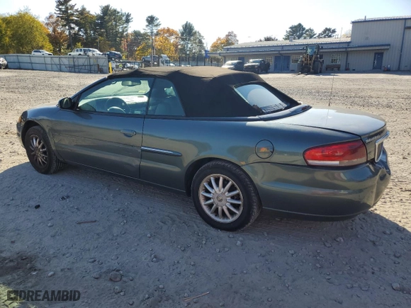 2002 Chrysler Sebring LXi with VIN 1C3EL55R82N248623, listed as a Copart auction lot 76912814 with 114,705 mi miles and Clean Title. Bid and sale history available at carsss.com. Image 2.