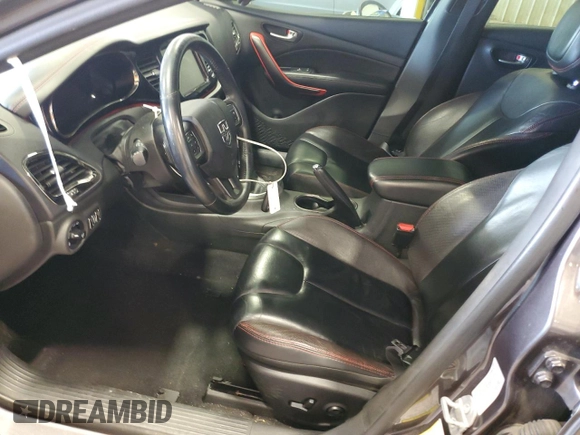 2015 Dodge Dart GT with VIN 1C3CDFEB6FD223566, listed as a Copart auction lot 49812795 with 120,704 mi miles and Salvage Title. Bid and sale history available at carsss.com. Image 7.