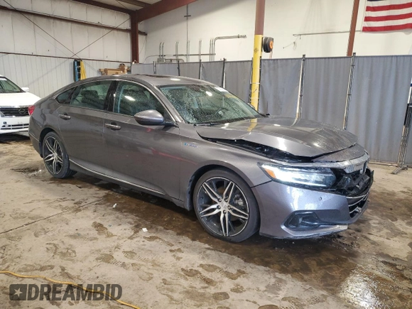 2022 Honda Accord Touring with VIN 1HGCV3F98NA021431, listed as a Copart auction lot 57665635 with 39,516 mi miles and Salvage title. Bid and sale history available at DreamBid. Image 4.
