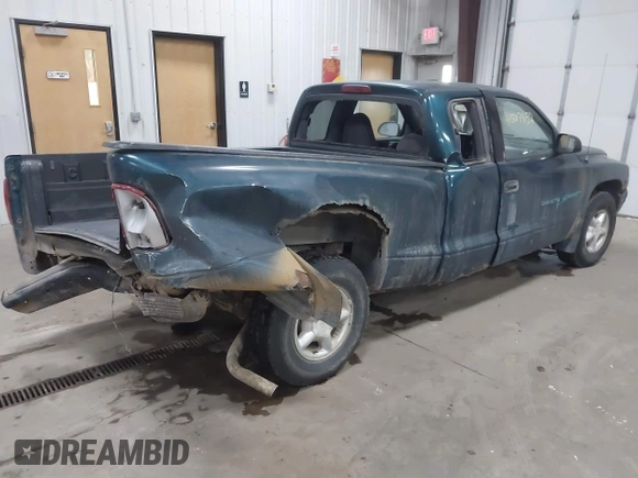 1998 Dodge Dakota with VIN 1B7FL22P1WS723652, listed as a IAAI auction lot 41507852 with 296,031 mi miles. Bid and sale history available at carsss.com. Image 4.