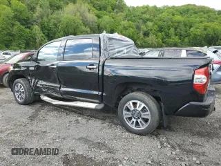 2021 Toyota Tundra Platinum with VIN 5TFAY5F18MX965518, listed as a Copart auction lot 56329745 with 66,313 mi miles and Salvage title. Bid and sale history available at DreamBid. Image 2.