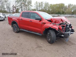 2019 Ford Ranger XL with VIN 1FTER4FH7KLA07786, listed as a IAAI auction lot 40864338 with 33,551 mi miles. Bid and sale history available at carsss.com. Image 1.